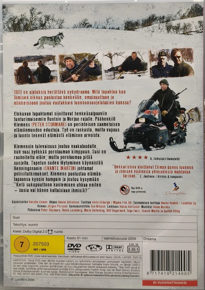 DVD) Peter Stormare: Susi (2009) SUOMIKANNET
