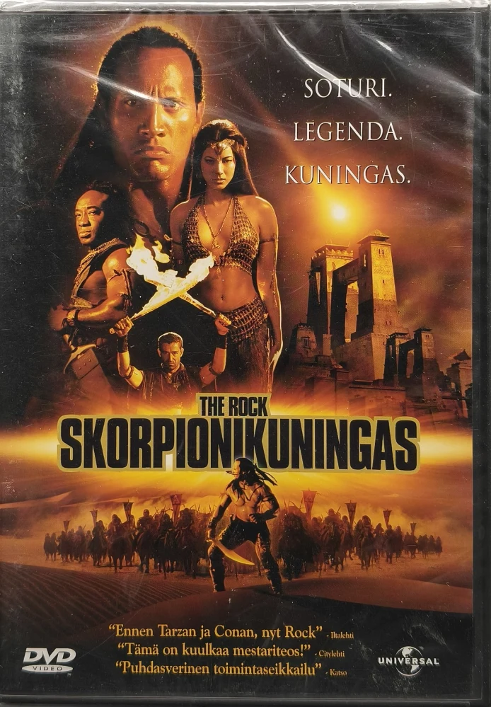 UUSI (DVD) Skorpionikuningas - The Scorpion King (2001)