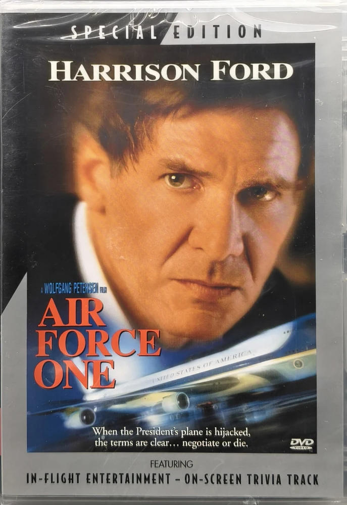 UUSI (DVD) Harrison Ford: Air Force One (1997) SUOMIKANNET