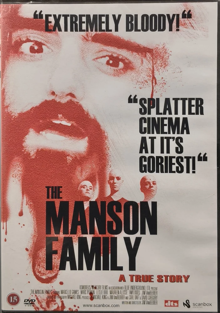 UUSI (DVD) The Manson Family (2003)