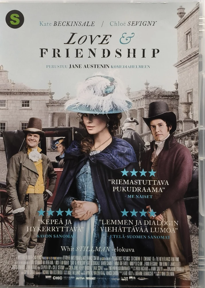 DVD) Kate Beckinsale; Love & Friendship (2016)