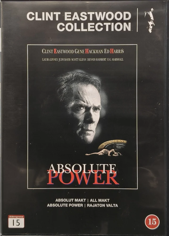 DVD) Clint Eastwood: ABSOLUTE POWER - RAJATON VALTA (1997)