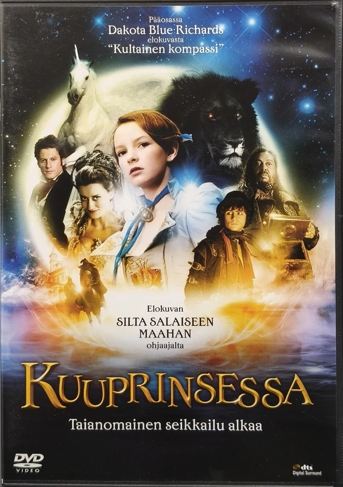 DVD) Dakota Blue Richards: Kuuprinsessa - The Secret of Moonacre (2009)
