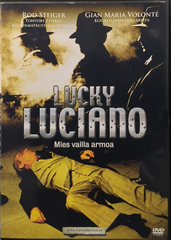 DVD) Rod Steige: Lucky Luciano - mies vailla armoa (1974)
