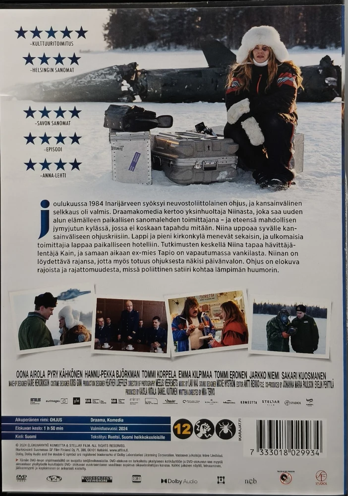 DVD) Oona Airola: Ohjus (2024)
