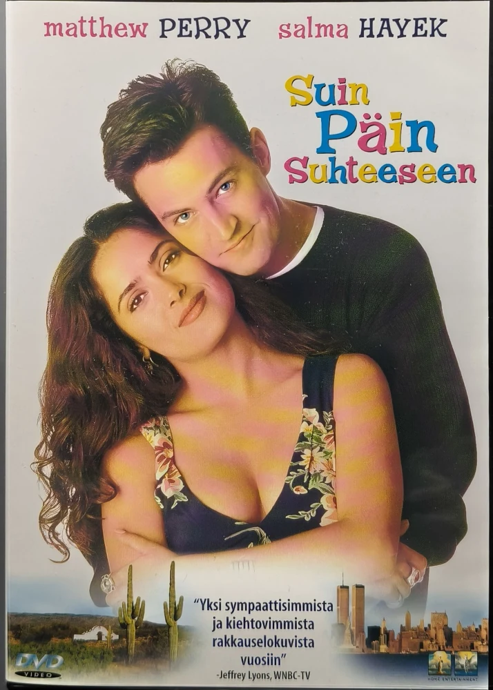 DVD) Matthew Perry, Salma Hayek: Suin Päin Suhteeseen (1997)