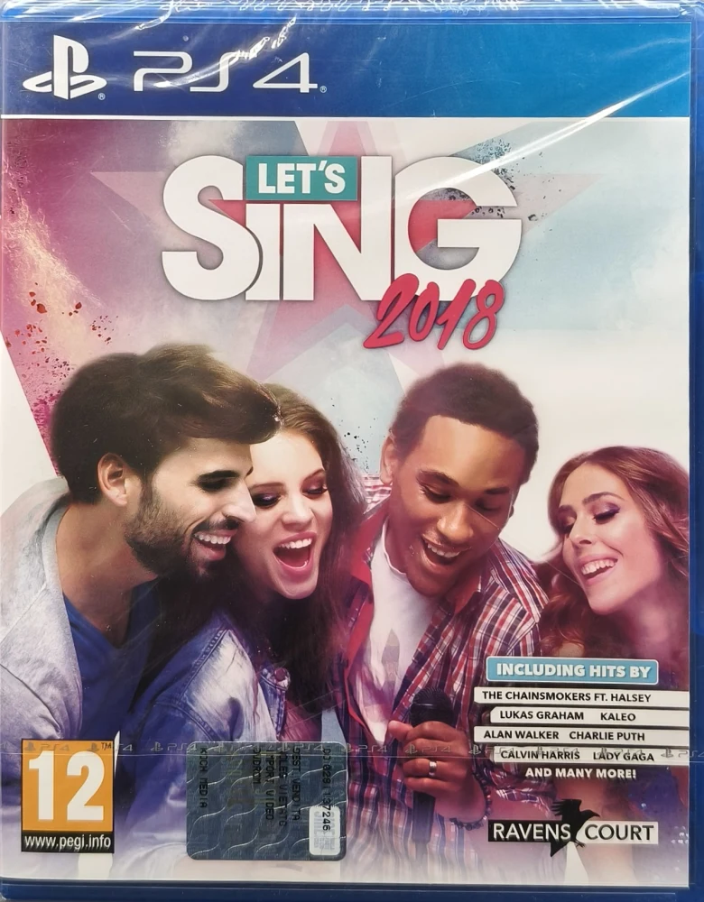 UUSI (PS4 ) Let's Sing 2018