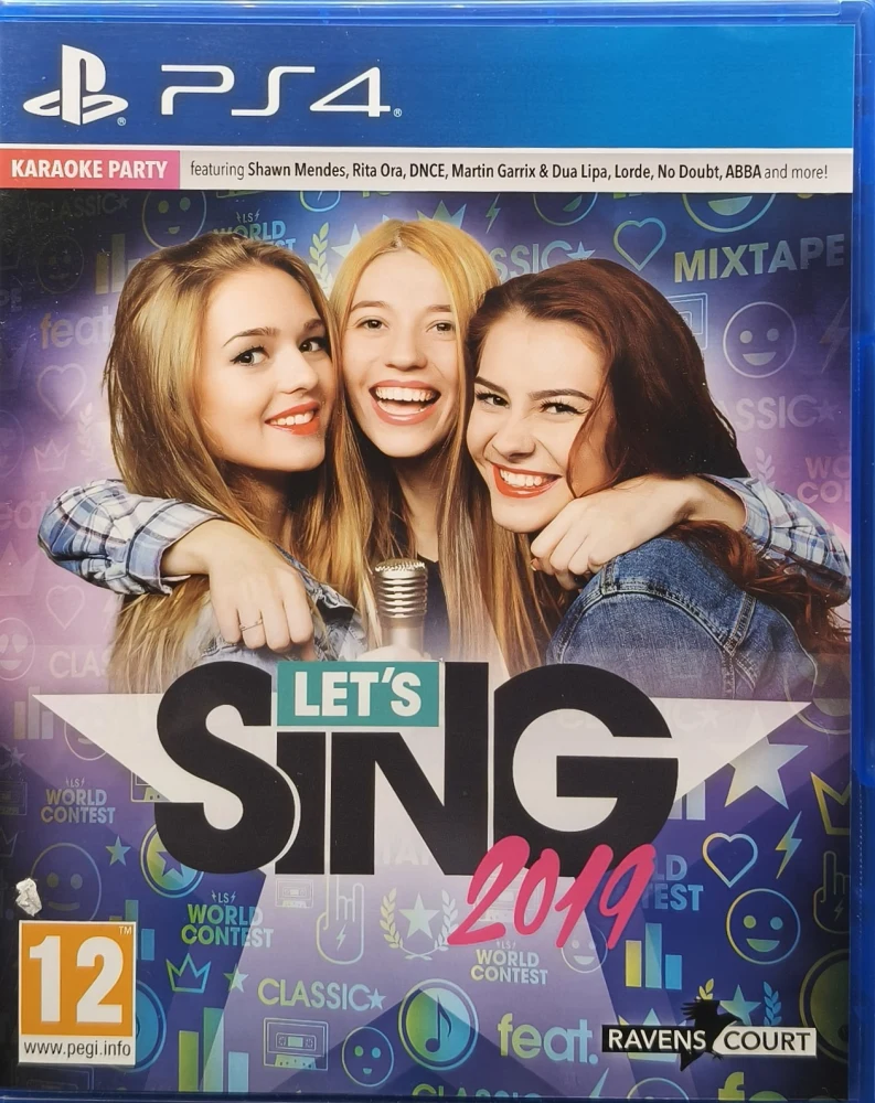 PS4) Let's Sing 2019