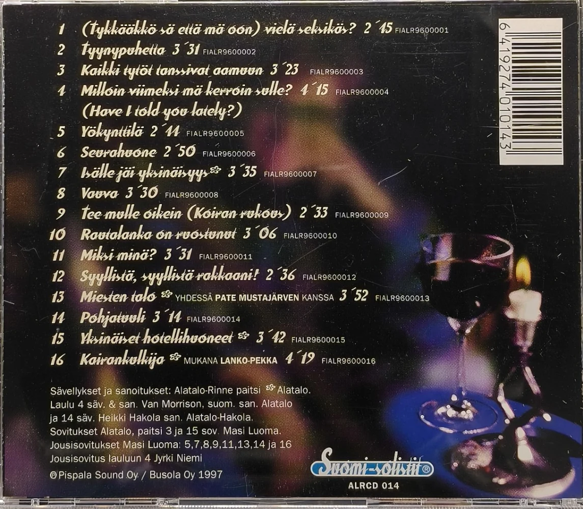 CD) Mikko Alatalo – Yökynttilä (1997)