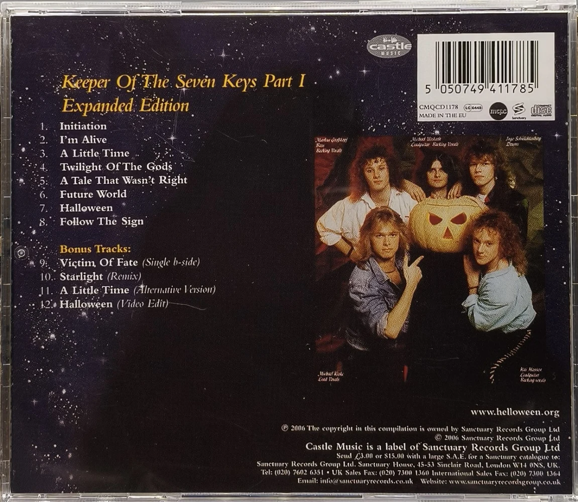 CD) Helloween – Keeper Of The Seven Keys Part I (2006)