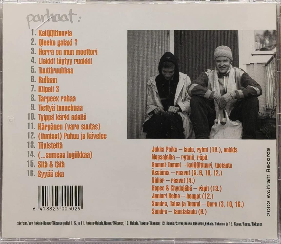 CD) Kapteeni Ä-ni – Parhaat (2002)