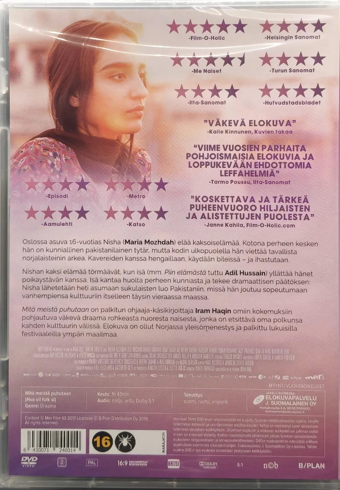 UUSI (DVD) Mitä meistä puhutaan (2017)
