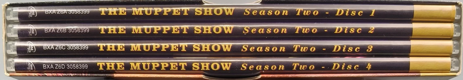 4 DVD) The Muppet Show: 2. kausi (1977)