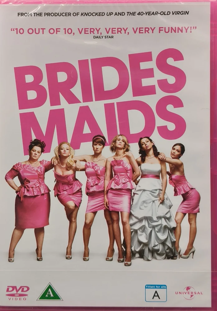 UUSI (DVD) Bridesmaids - Morsiusneidot (2011)