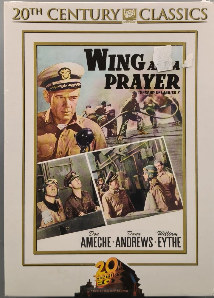 UUSI (DVD) Wing and a Prayer - Kummituslaiva (1944)