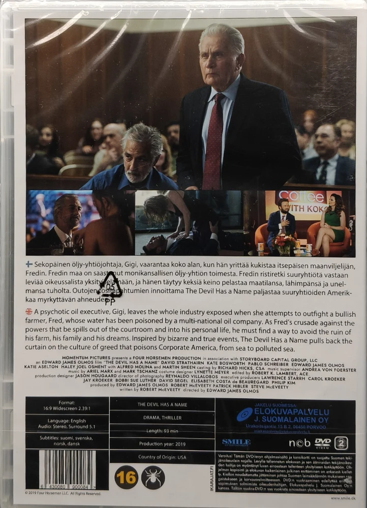 UUSI (DVD) The Devil has a name (2019)