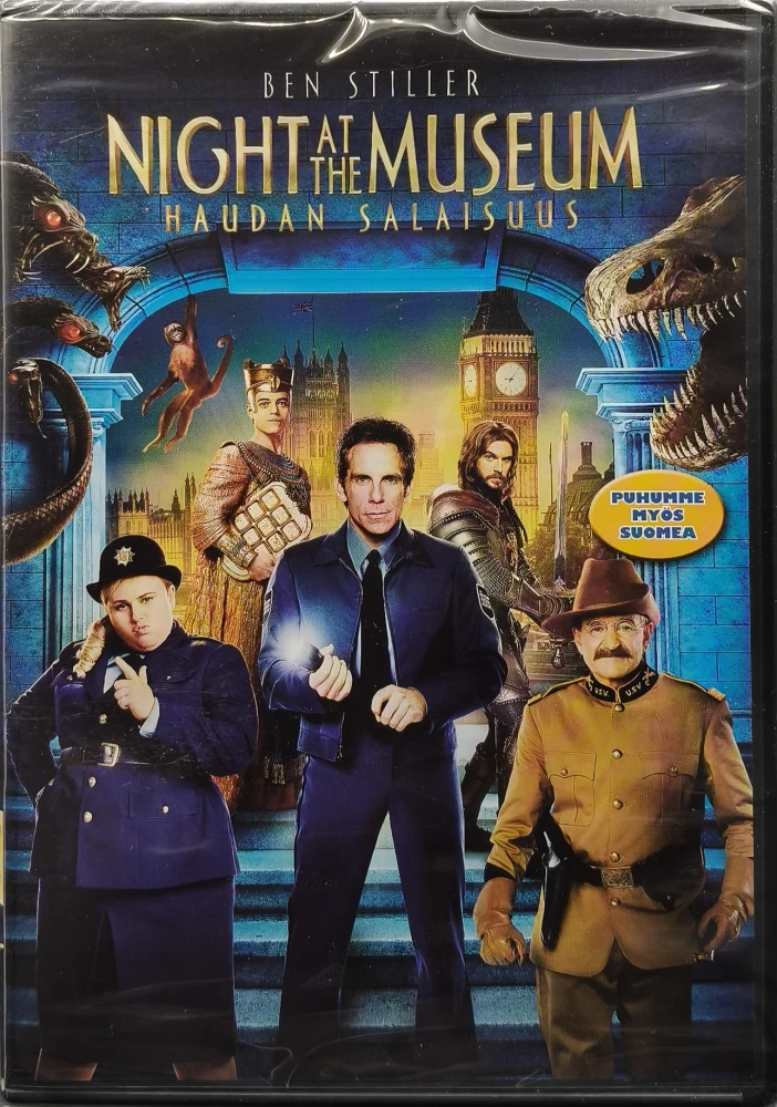 UUSI (DVD) Night at the museum - YÖ MUSEOSSA: Haudan salaisuus (2014)