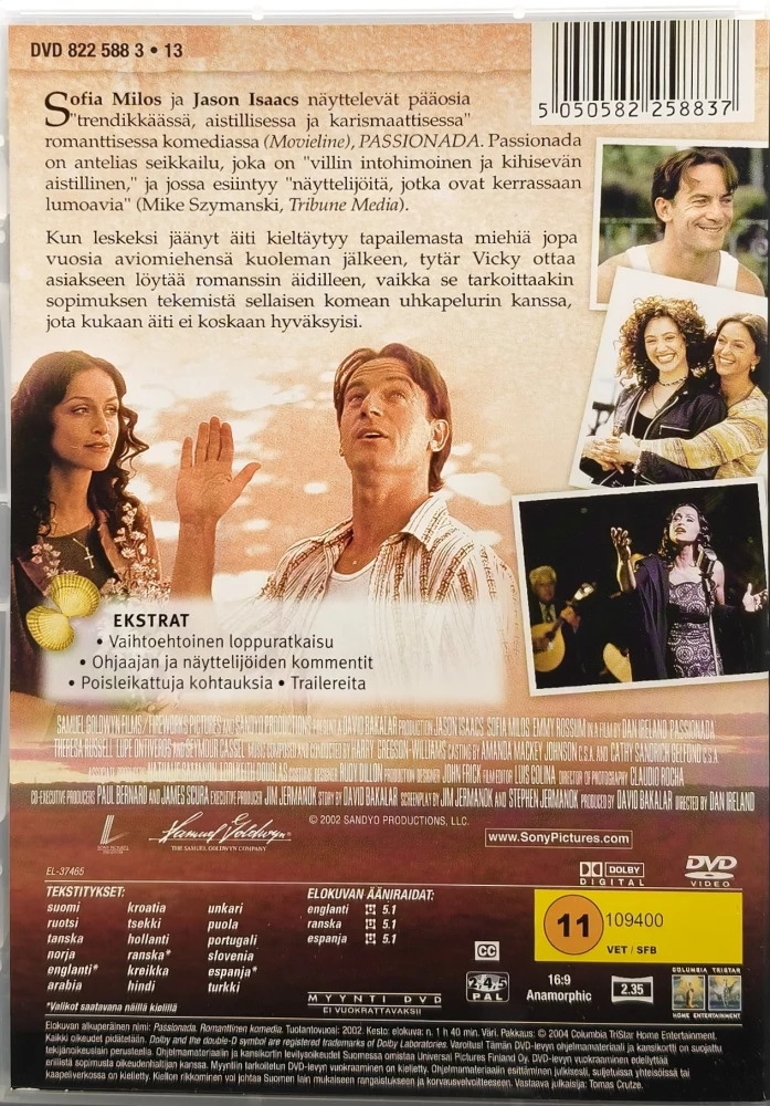 DVD) Passionada (2002) SUOMIKANNET
