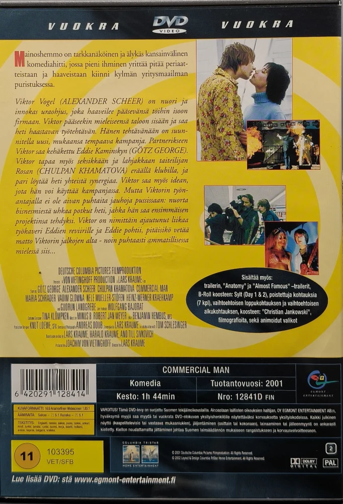 DVD) Mainoshemmo - Commercial Man (2001) EGMONT
