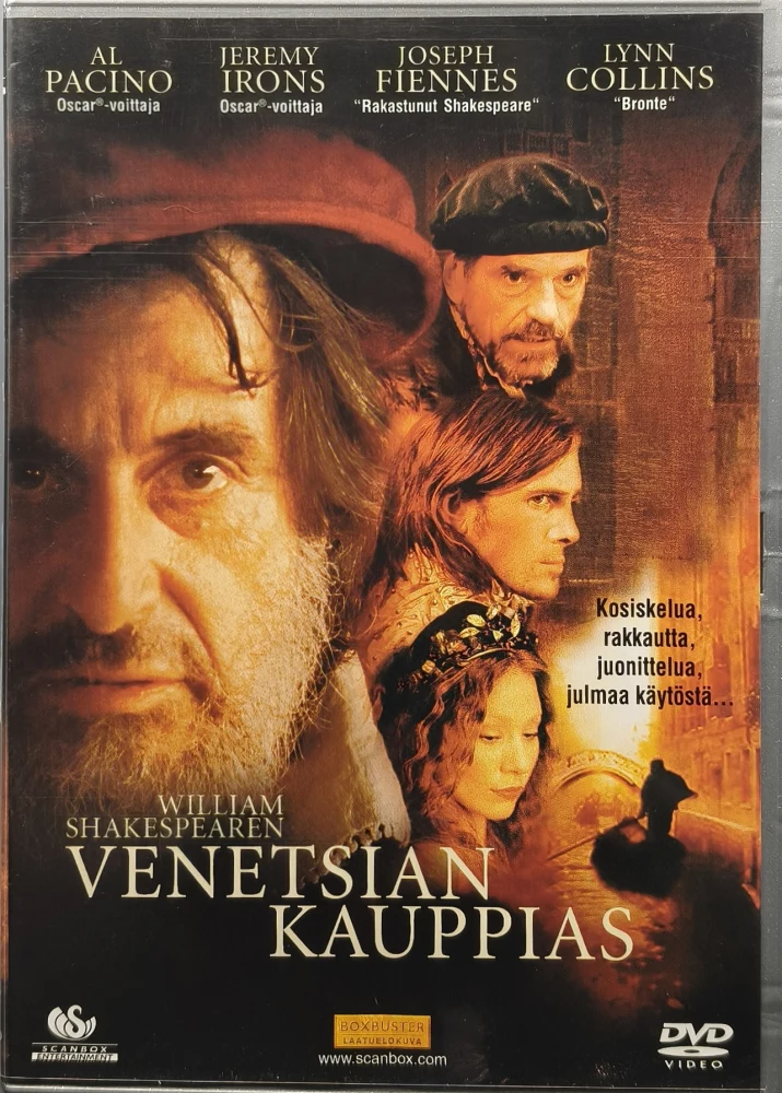 DVD) Al Pacino: Venetsian Kauppias - Merchant of Venice (2004) SUOMIKANNET