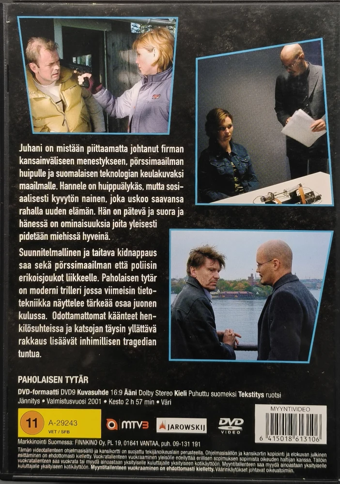 DVD) Paholaisen tytär (2002) Outi Mäenpää