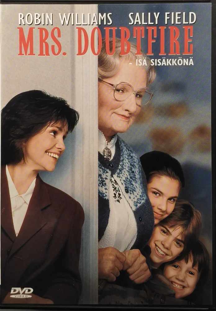 DVD) Robin Williams: Mrs. Doubtfire - isä sisäkkönä (1993) SUOMIKANNET