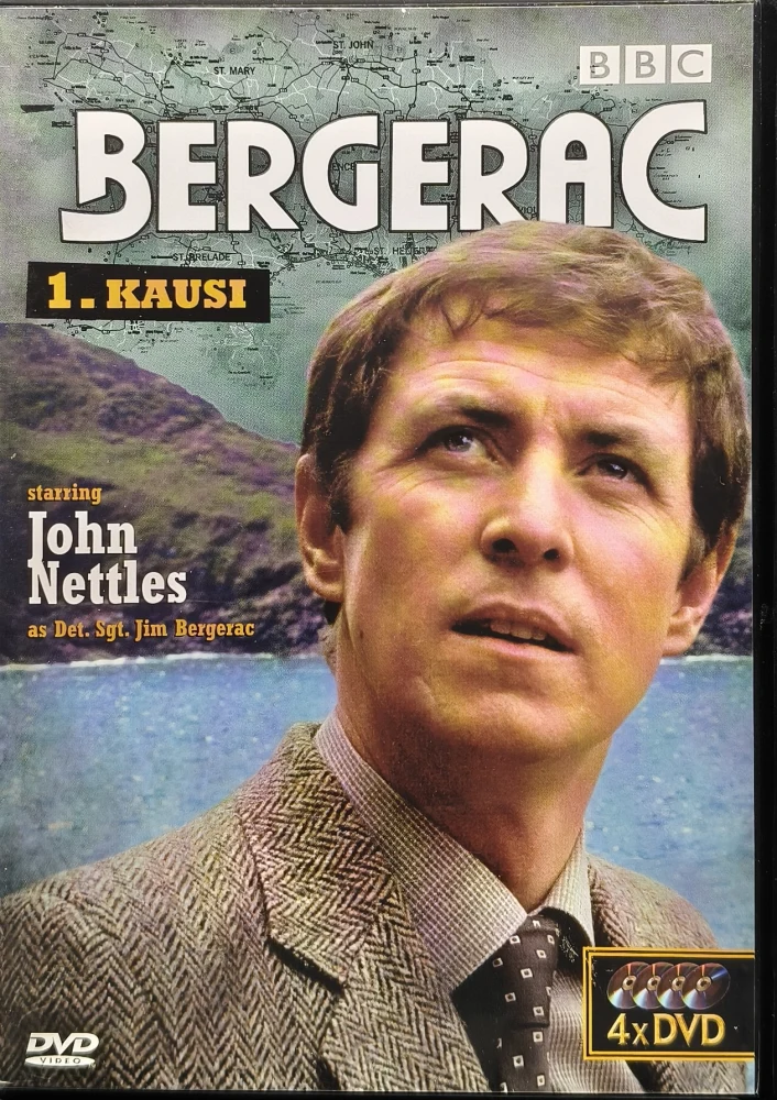 4DVD) Bergerac: Kausi 1 (1981) BBC - SUOMIKANNET - John Nettles,