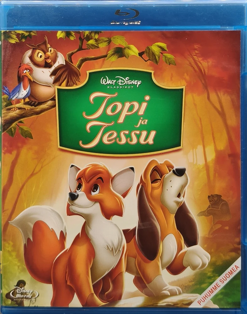 BLU-RAY) Disney Klassikko 24: Topi ja Tessu (1981) SUOMIKANNET