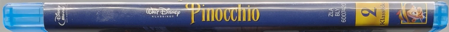 BLU-RAY) Disney Klassikko nro 2: Pinocchio (1940) SUOMIKANNET