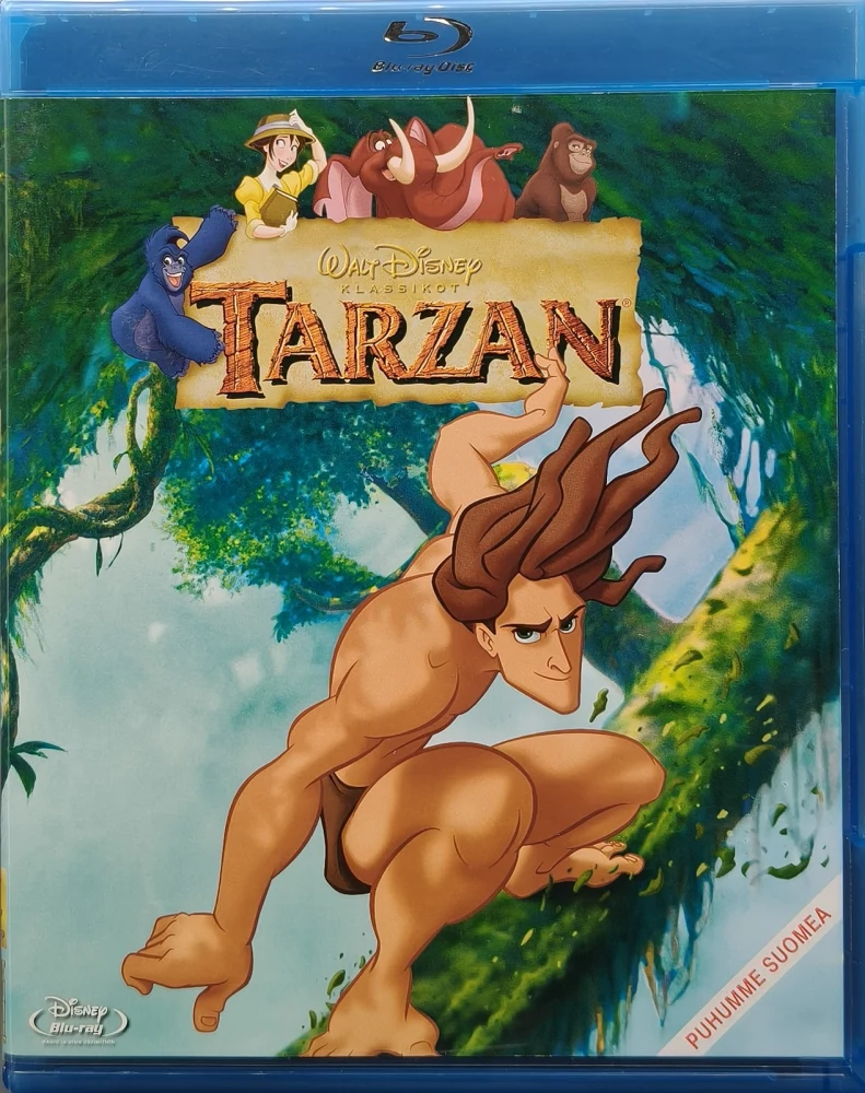 BLU-RAY) Tarzan Disney - Klassikko 37. (1999) SUOMIKANNET