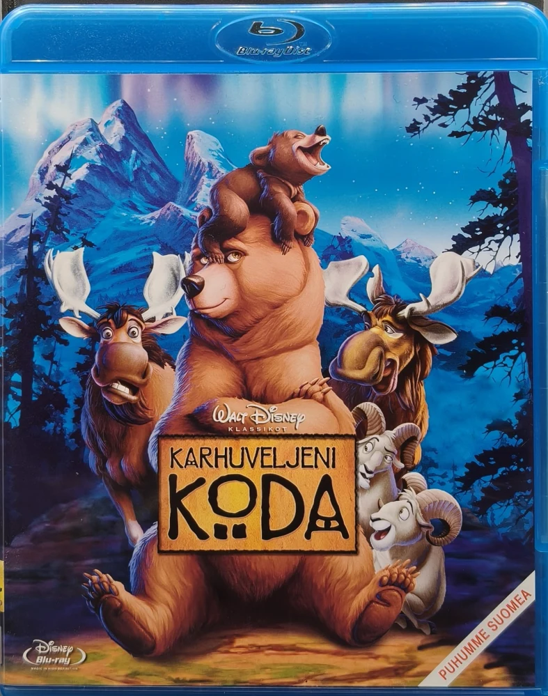 BLU-RAY) KARHUVELJENI KODA - Disney Klassikko 43. (2003) SUOMIKANNET