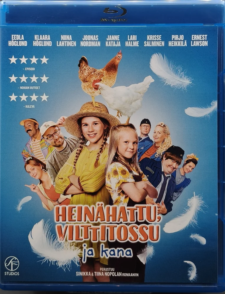 BLU-RAY) Heinähattu, Vilttitossu ja kana (2024)