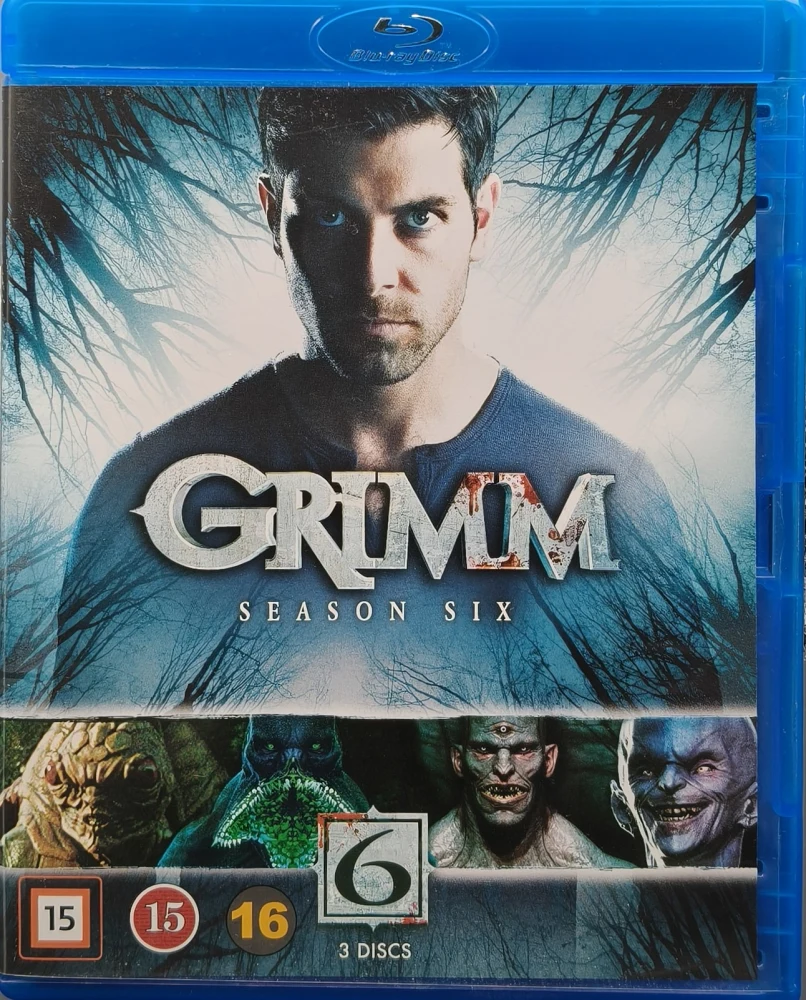 3 BLU-RAY) Grimm: Kausi 6 (2017) SUOMITEKSTIT