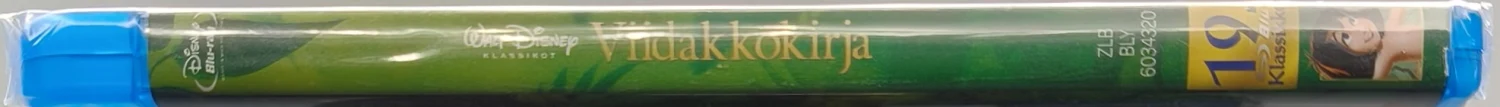 UUSI (BLU-RAY) Disney Klassikko 19: Viidakkokirja (1967) SUOMIKANNET