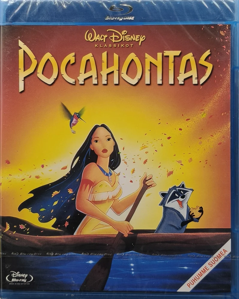 UUSI (BLU-RAY) Disney Klassikko 33: Pocahontas (1995) SUOMIKANNET