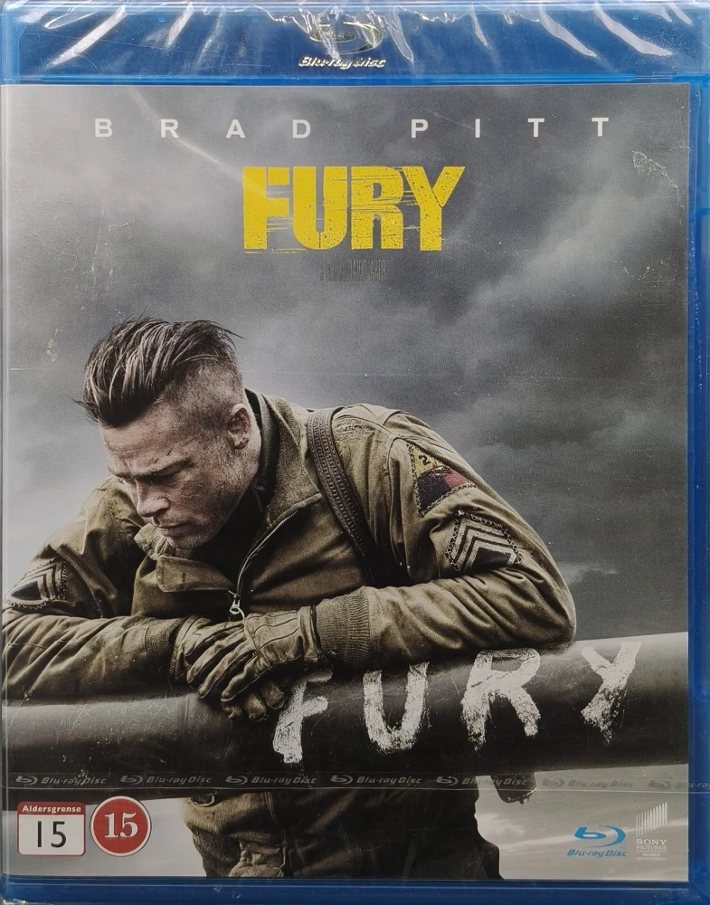 UUSI (BLU-RAY) Brad Pitt: Fury (2014) SUOMITEKSTIT