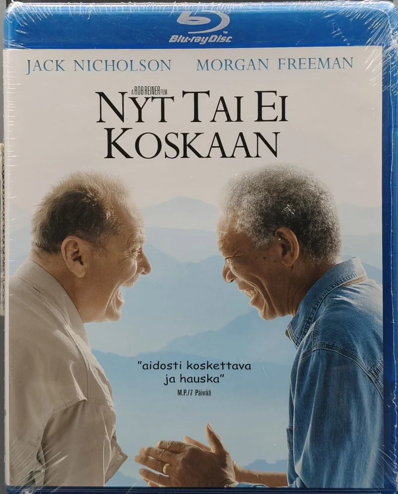 UUSI (BLU-RAY) Jack Nicholson: Nyt Tai Ei Koskaan - The Bucket List (2007) SUOMIKANNET