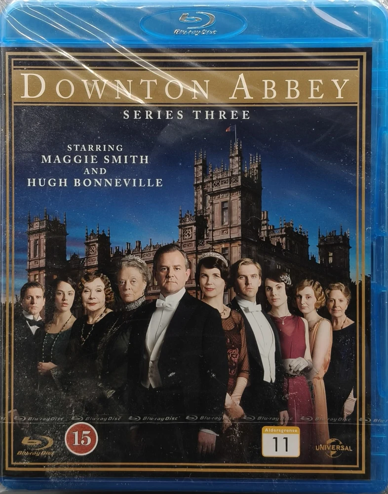 UUSI (3 BLU-RAY) DOWNTON ABBEY: KAUSI 3 (2012) SUOMITEKSTIT