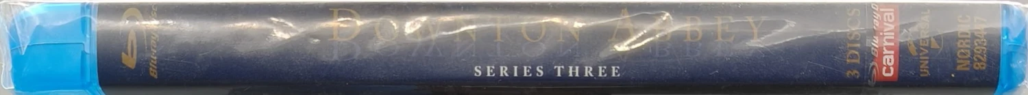 UUSI (3 BLU-RAY) DOWNTON ABBEY: KAUSI 3 (2012) SUOMITEKSTIT