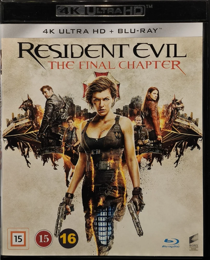 4K ULTRA HD + BLU-RAY) Resident Evil: The Final Chapter (2016)