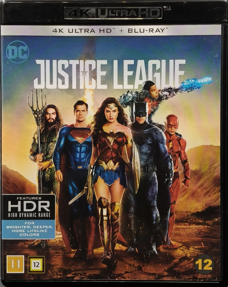 4K ULTRA HD + BLU-RAY) Justice League (2017)