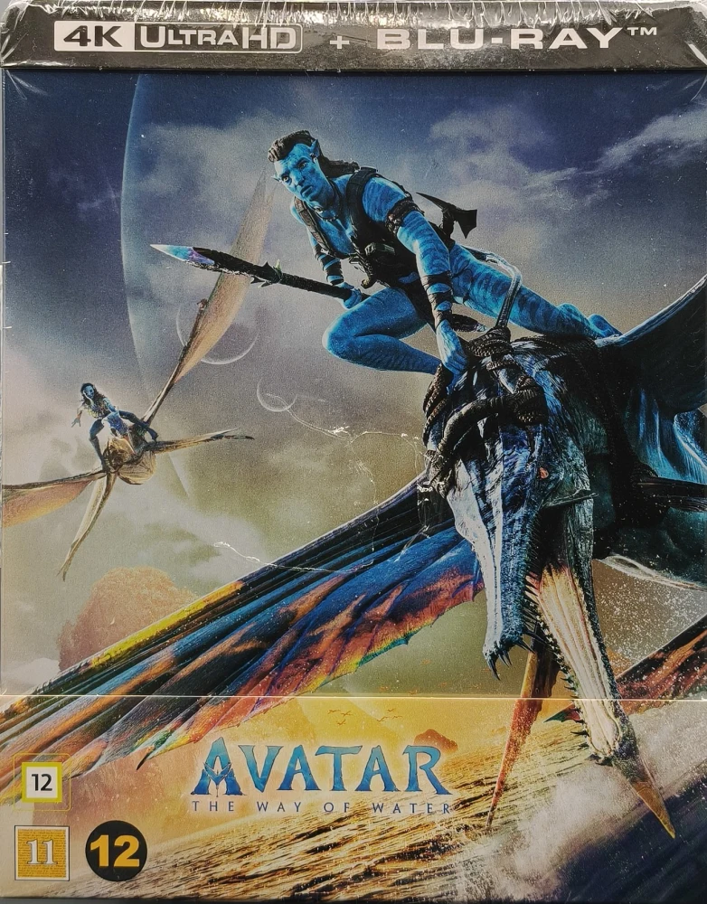 UUSI (4K ULTRA HD + BLU-RAY) Avatar: The Way of Water - Limited Steelbook (2022)