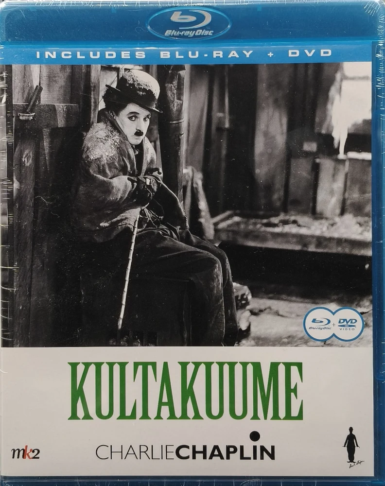 UUSI (BLU-RAY+DVD) Charlie Chaplin: Kultakuume
