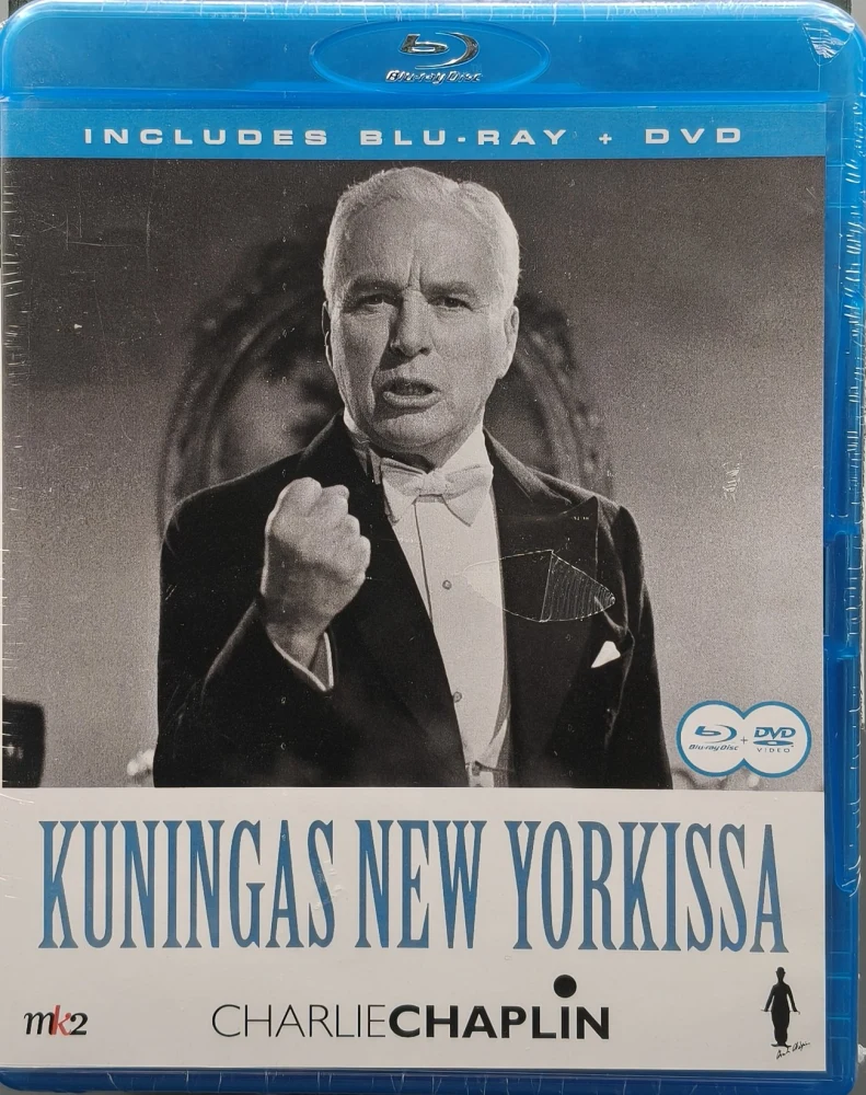 UUSI (BLU-RAY+DVD) Charlie Chaplin: Kuningas New Yorkissa