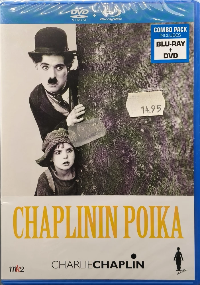 UUSI (BLU-RAY+DVD) Charlie Chaplin: Chaplinin poika