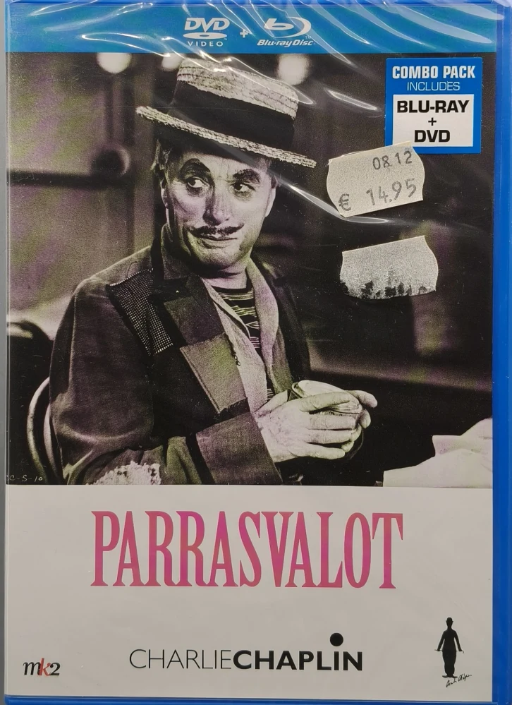 UUSI (BLU-RAY+DVD) Charlie Chaplin: Parrasvalot