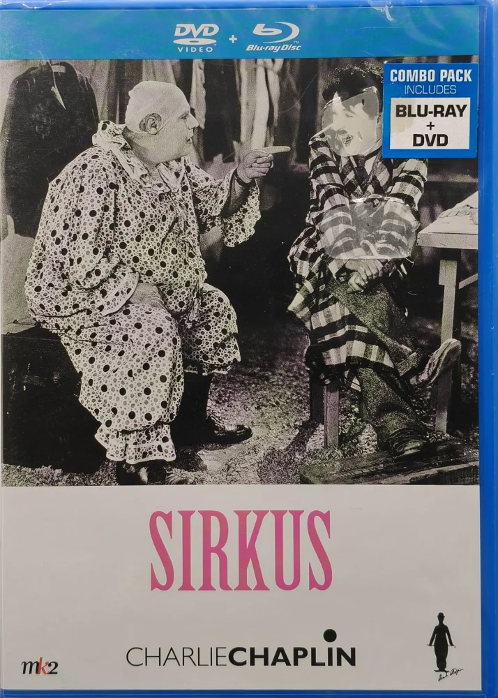 UUSI (BLU-RAY+DVD) Charlie Chaplin: SIRKUS