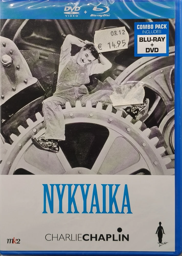 UUSI (BLU-RAY+DVD) Charlie Chaplin: NYKYAIKA
