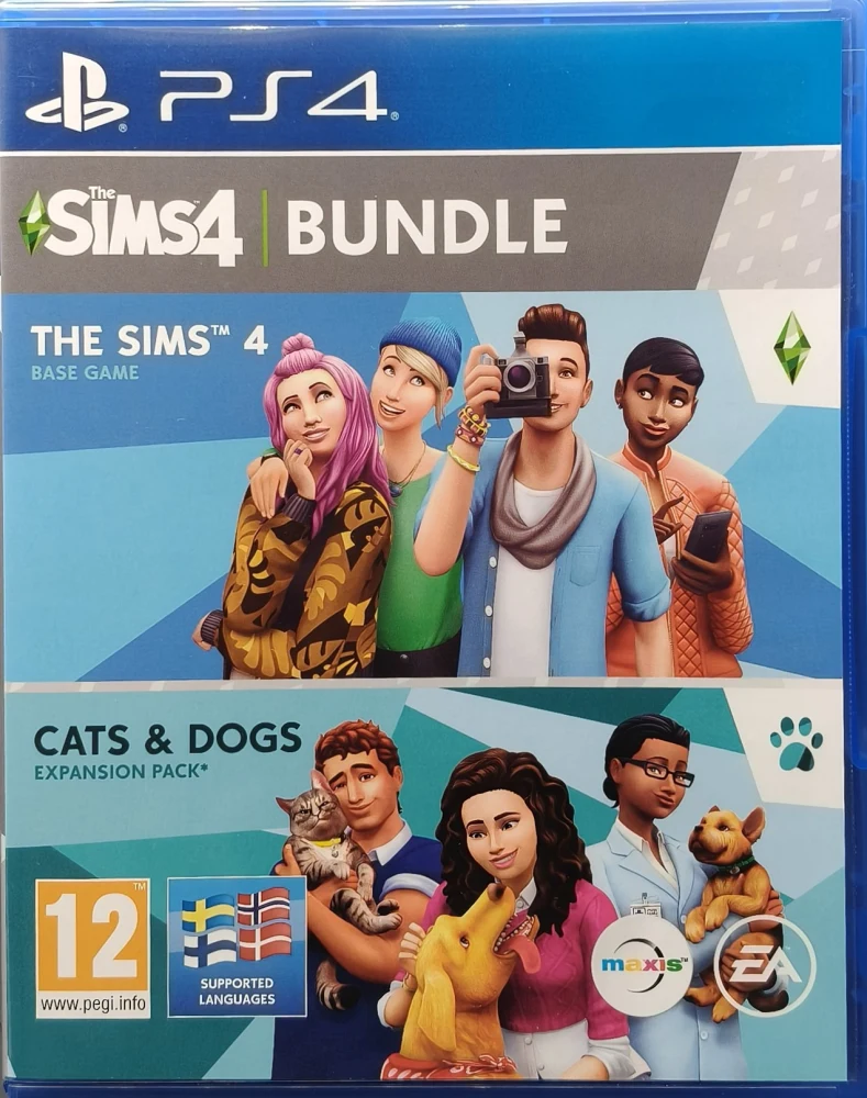 PS4) The Sims 4 ja Kissat ja koirat Bundle