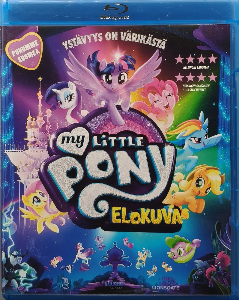 BLU-RAY) My Little Pony Elokuva (2017) PUHUMME SUOMEA